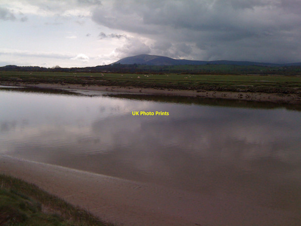 Photo 6"x4" River Nith and Criffel Islesteps c2010