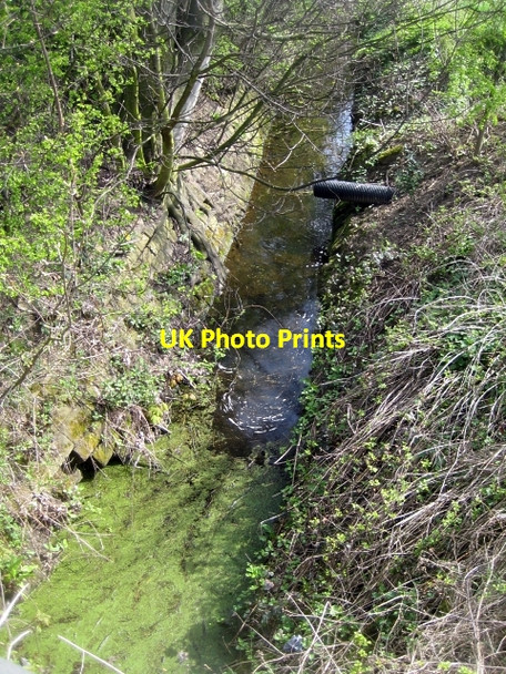 Photo 6"x4" Channelled stream Stanley Ferry c2010