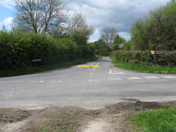 Photo 6"x4" Beechy Road leading off Hollow Lane to Eason's Green Hawkhurst Common c2010