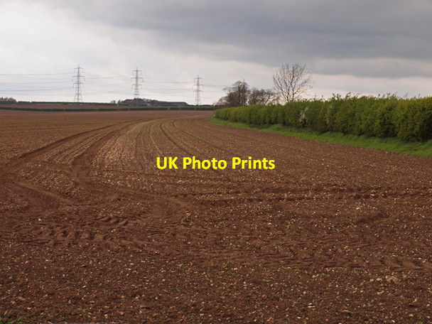 Photo 6"x4" Near North Wold Farm Horkstow Wolds c2010