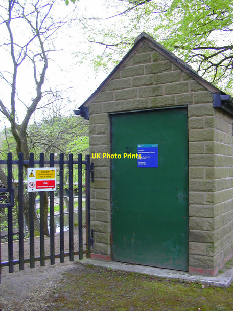 Photo 6"x4" Stubbins Flow Measurement Station, River Irwell at Chatterton, Lancashire Ramsbottom c2010