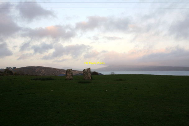 Photo 6"x4" Stone Row Kilcrohane c2010