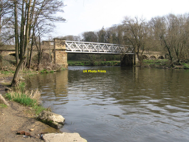 Photo 6"x4" Sprotbrough - bridge over River Don Sprotbrough c2007