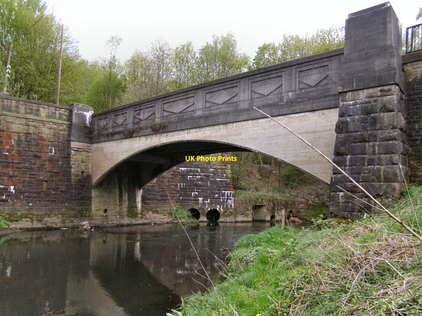 Photo 6"x4" Bridge at Bottom O'Th' Brow Heywood\/SD8510 c2010