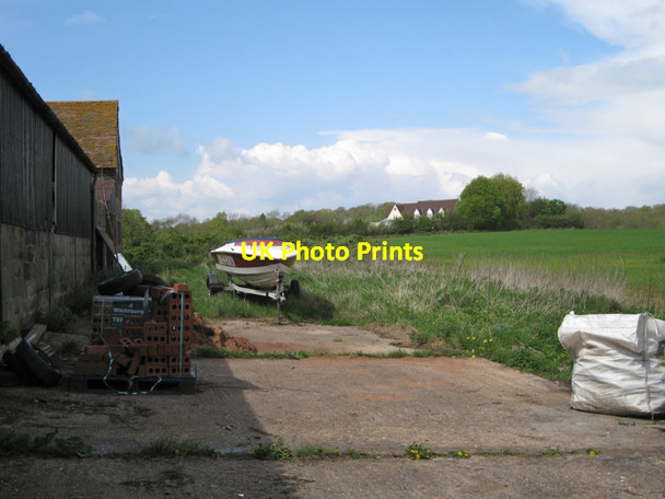 Photo 6"x4" Hardstanding, Horsley House Farm Littleworth\/SP2363 c2010
