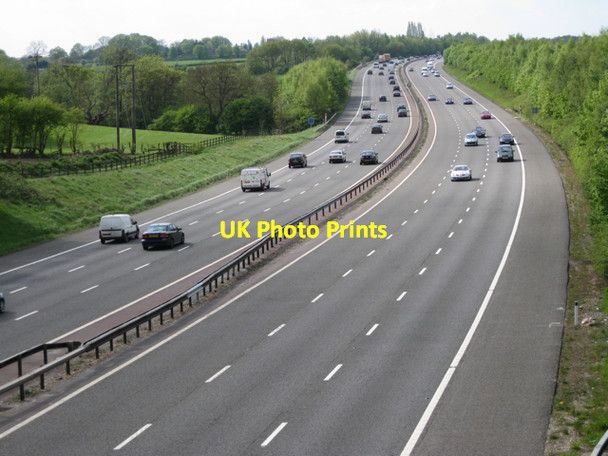 Photo 6"x4" M40 near Pinley Hill Little Shrewley c2010