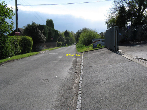 Photo 6"x4" Entrance to Firgrove Business Park on Fir Grove Road Roser's Cross c2010