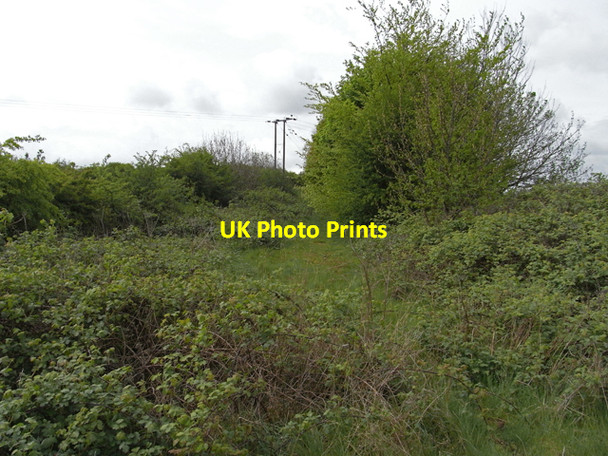 Photo 6"x4" Old Road Alignment near Elsham Elsham c2010