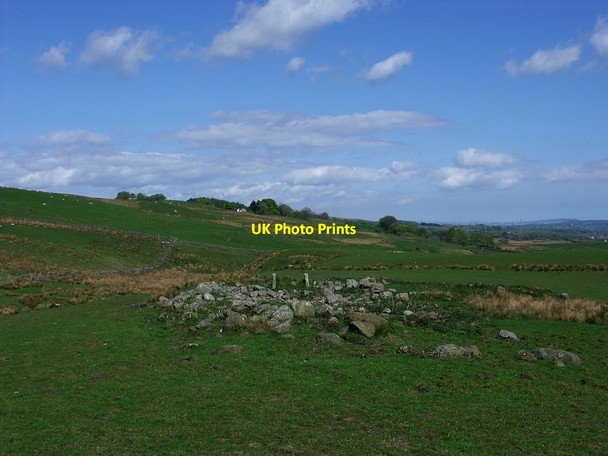 Photo 6"x4" Drumtocher Farm ruins Kilsyth c2010