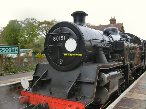 Photo 6"x4" Steam Engine, Bluebell Railway Turners Hill c2010