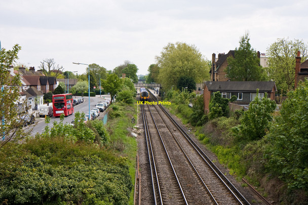 Photo 6"x4" View from Grove Park Bridge Chiswick c2010