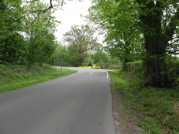 Photo 6"x4" Sharp bend in Robin Hood Lane Horsham\/TQ1731 c2010