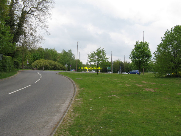 Photo 6"x4" Robin Hood Lane nearing the roundabout on the A24 Horsham\/TQ1731 c2010