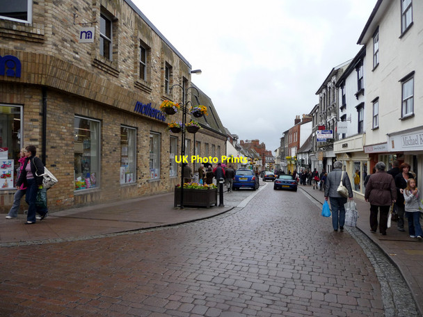Photo 6"x4" St John Street, Bury St Edmunds, Suffolk Bury St Edmunds c2010