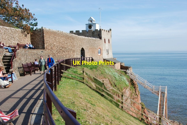 Photo 6"x4" Sidmouth: Jacob's Ladder Sidmouth c2007
