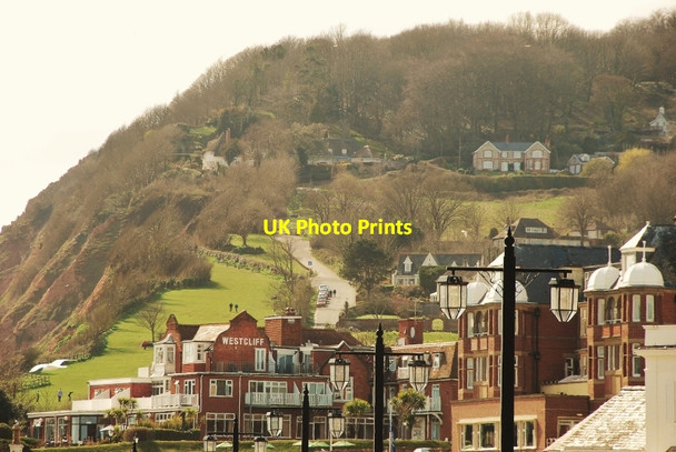 Photo 6"x4" Sidmouth: Road leaving Sidmouth westwards Sidmouth c2010