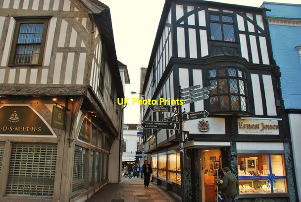 Photo 6"x4" Salisbury: Period Property in Silver Street Salisbury c2009