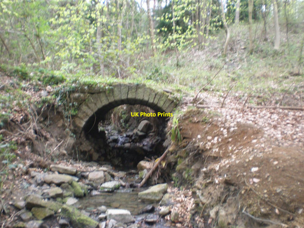 Photo 6"x4" Old Arched Bridge Blackhall Mill c2010