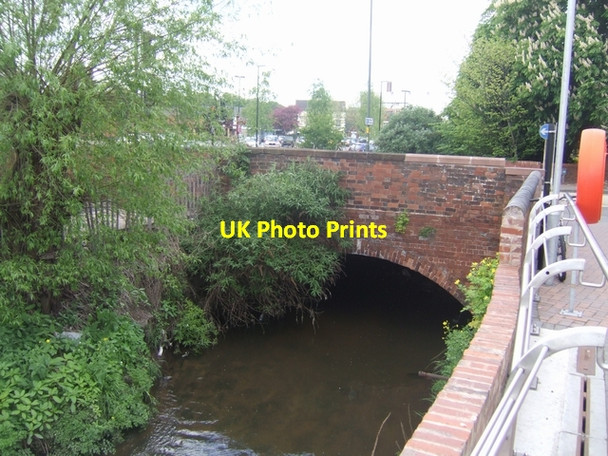 Photo 6"x4" River Stour  - Green Street Bridge Kidderminster c2010