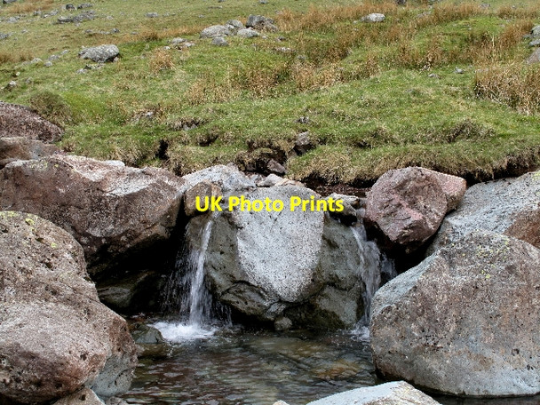 Photo 6"x4" Styhead Gill Seathwaite\/NY2312 c2010