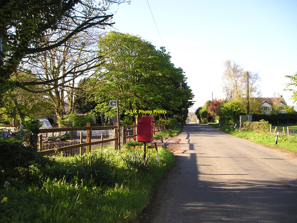 Photo 6"x4" Rural postbox Gorsedd c2010