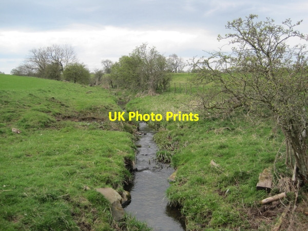 Photo 6"x4" River Pont near Whittington Mill Great Whittington c2010