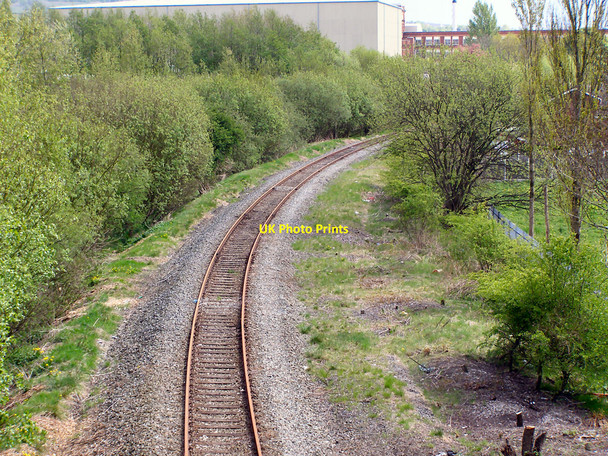 Photo 6"x4" Oldham Loop Line Shaw\/SD9308 c2010