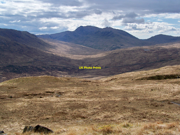 Photo 6"x4" Gleann nan Caorann From The Caorann Plateau Sgairneach M\u00f2r c2010