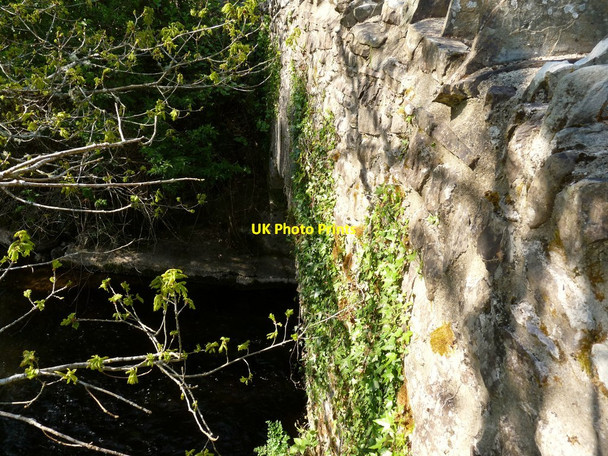 Photo 6"x4" The downstream side of Cott bridge on the River Yeo Loxhore c2010