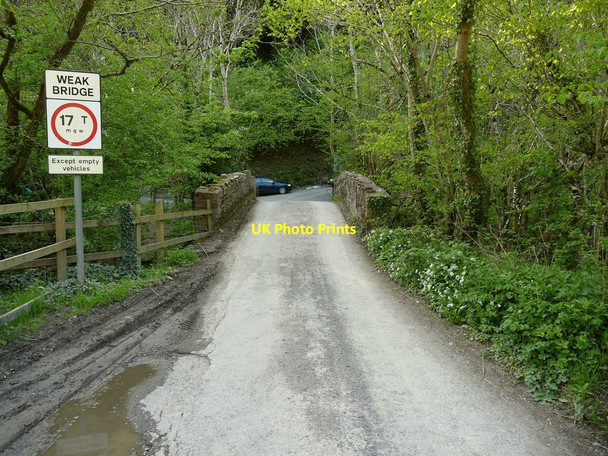 Photo 6"x4" Collard Bridge on the River Yeo Goodleigh\/SS5934 c2010