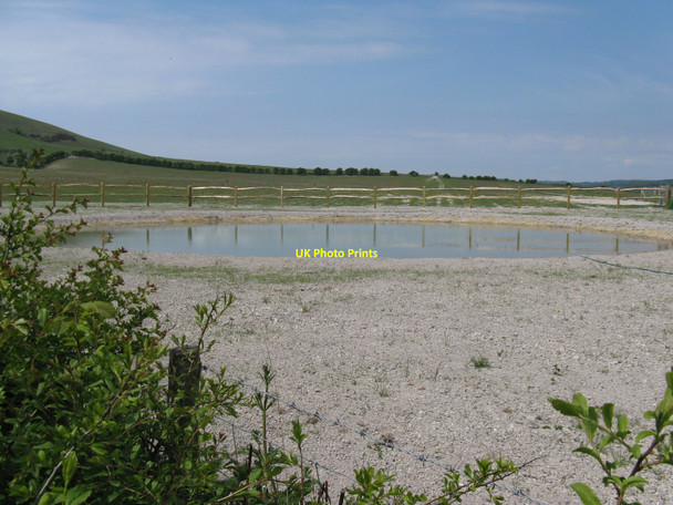 Photo 6"x4" New pond at the end of Kingston Ridge Kingston near Lewes c2010