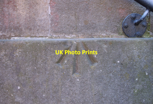Photo 6"x4" Bench Mark, Eglinton Eglinton c2010