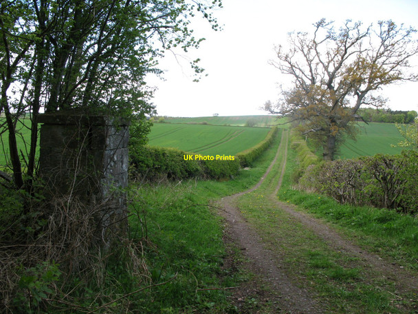 Photo 6"x4" Farmtrack towards Easter Muirdean Old Nenthorn c2010