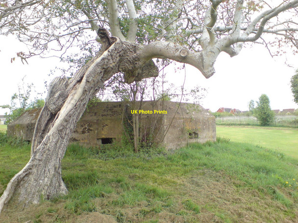 Photo 6"x4" Pill Box in Monkton Park Pitch & Putt Chippenham\/ST9173 c2010