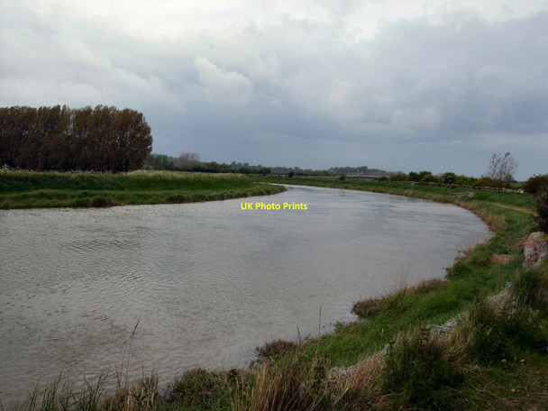 Photo 6"x4" River Adur near Dacre Gardens Coombes c2010
