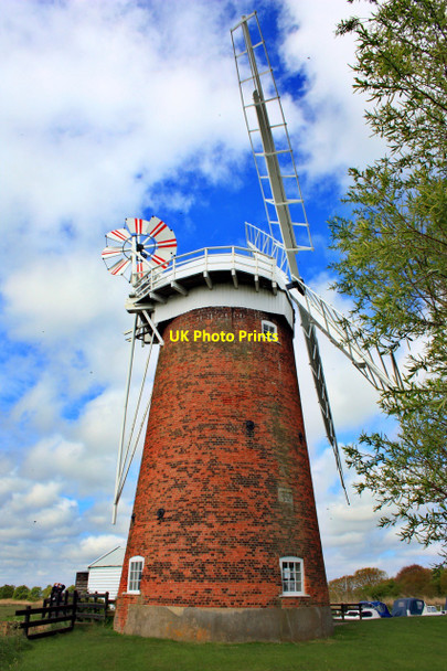 Photo 6"x4" Horsey Wind Pump Horsey\/TG4522 c2010