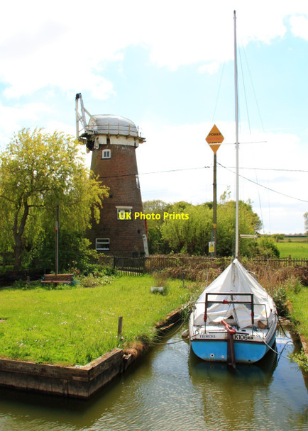 Photo 6"x4" Martham Level Drainage Mill Damgate\/TG4519 c2010