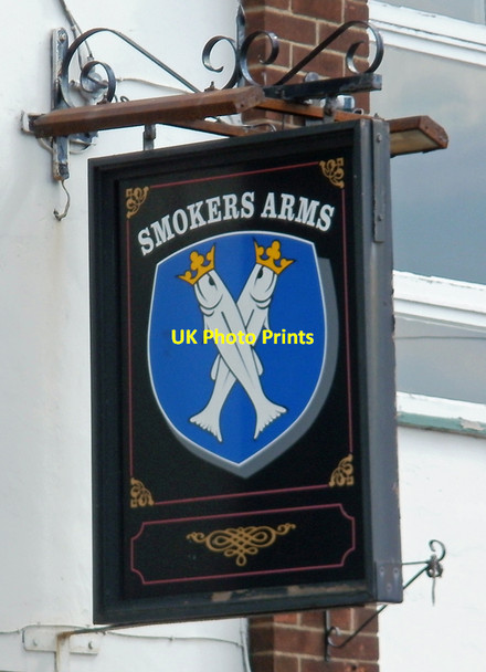 Photo 6"x4" The Sign of the Smokers Arms Grimsby c2010