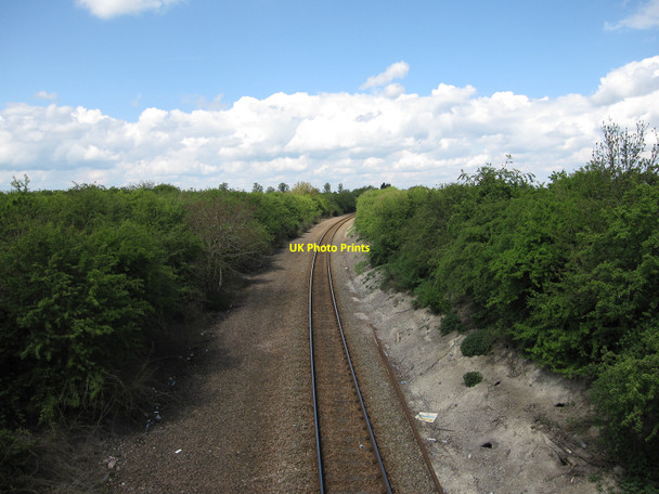 Photo 6"x4" Ipswich to Cambridge line Cambridge\/TL4658 c2010