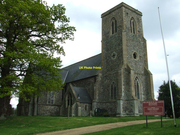 Photo 6"x4" All Saints Besthorpe Attleborough\/TM0495 c2010