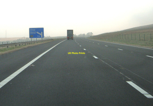 Photo 6"x4" One mile south of junction 39 on the M6 Scout Green c2010