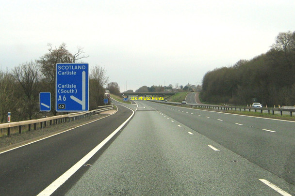 Photo 6"x4" Junction 42 on the M6 Brisco c2010