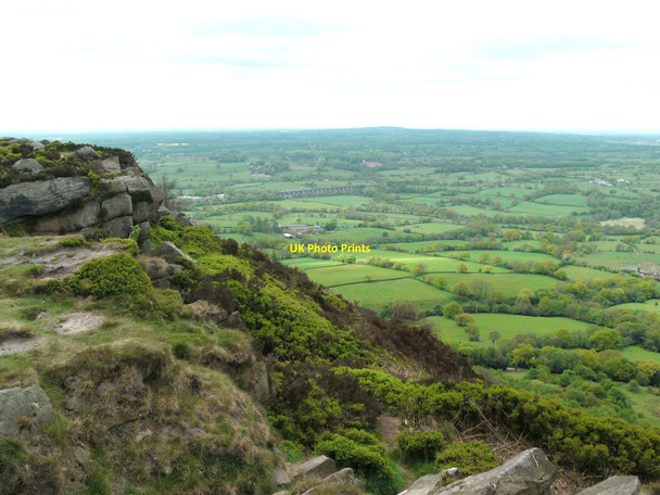 Photo 6"x4" Rock outcrop on The Cloud Cloud Side c2010