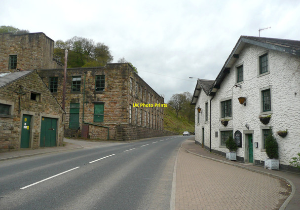 Photo 6"x4" Mill and pub, Portsmouth, Todmorden Portsmouth\/SD8926 c2010