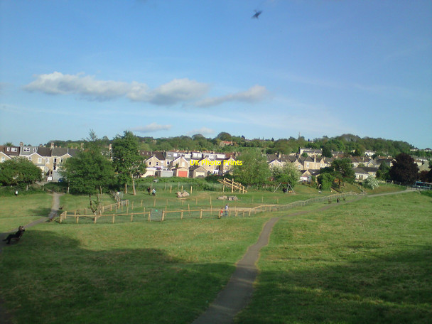Photo 6"x4" Southdown playing fields, Bath Bath\/ST7464 c2010