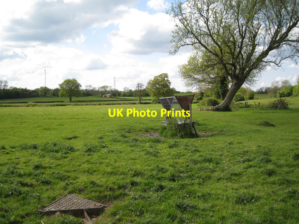 Photo 6"x4" Angular objects seen from Dicks Lane Turner's Green\/SP1969 c2010