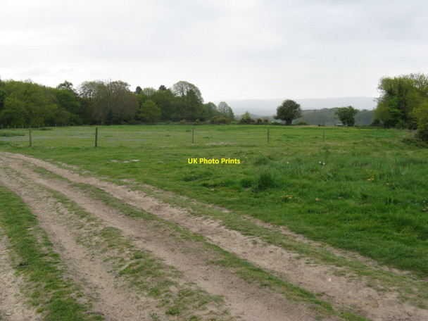 Photo 6"x4" Fenced area of open land near Vining Farm Leggatt Hill c2010