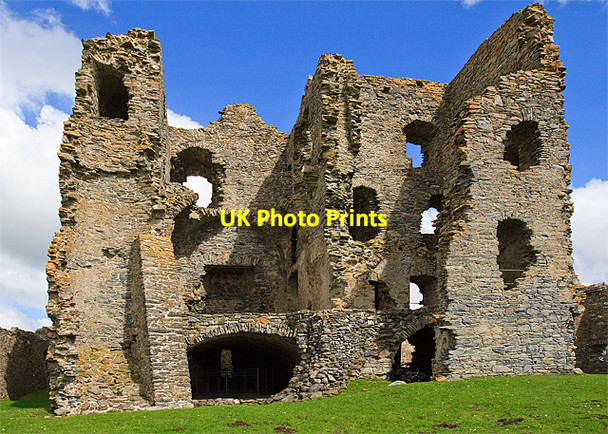 Photo 6"x4" Auchindoun Castle Dufftown c2010
