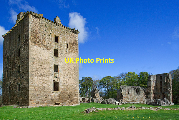 Photo 6"x4" Spynie Palace Windyridge\/NJ2367 c2010