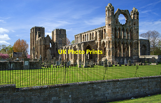 Photo 6"x4" Elgin Cathedral Elgin c2010